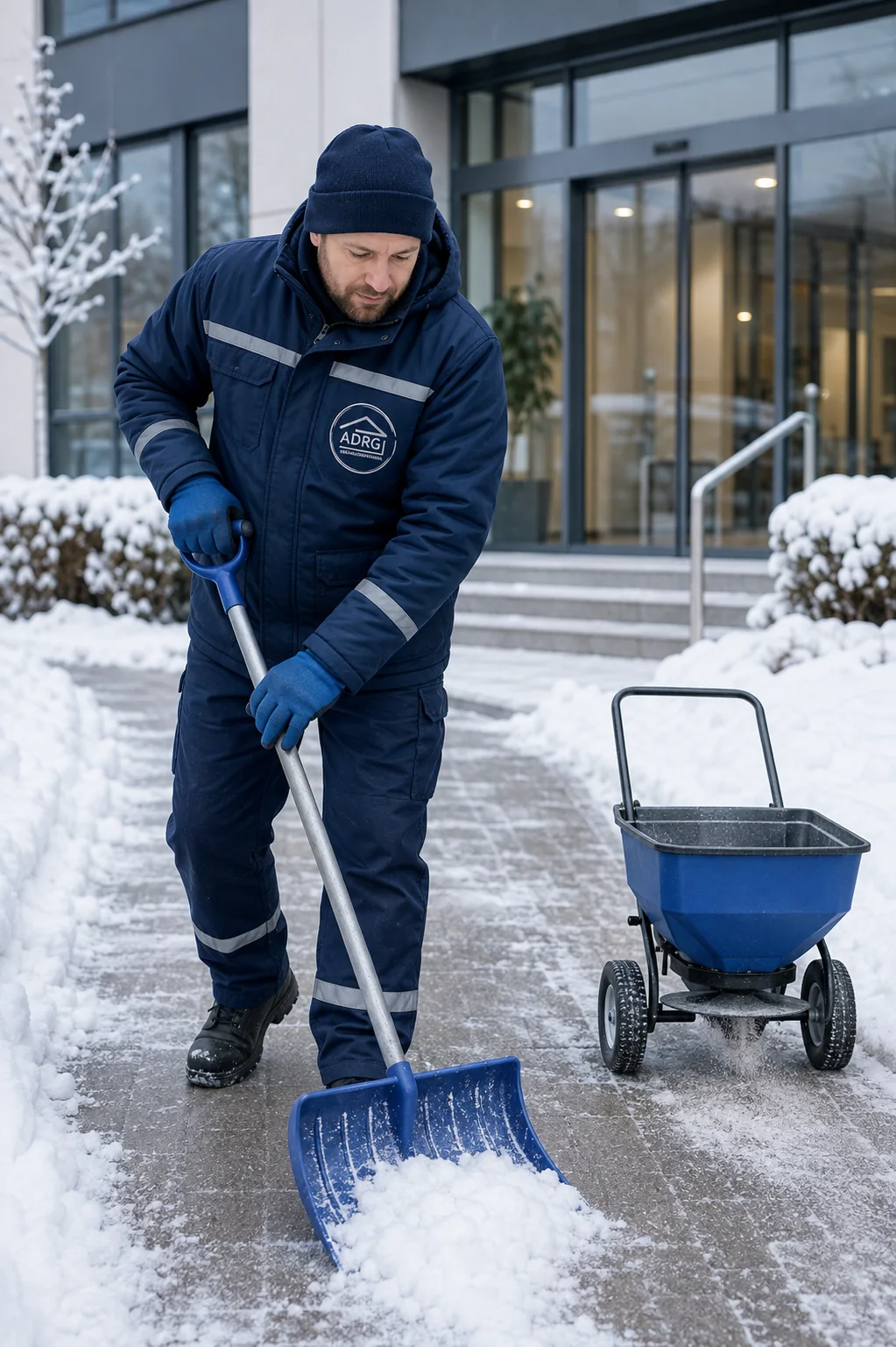 ADRG manueller Winterdienst